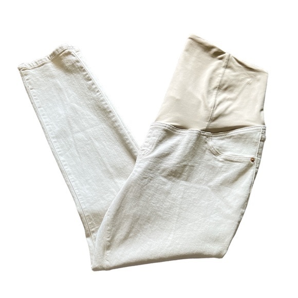 NEW Isabel Maternity Crossover Panel Skinny Jeans Sz.‎ 14 - Picture 3 of 13